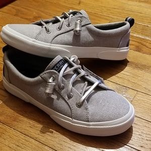 SPERRY Gray Sparkle Top-Sider, NWT, Size 6
